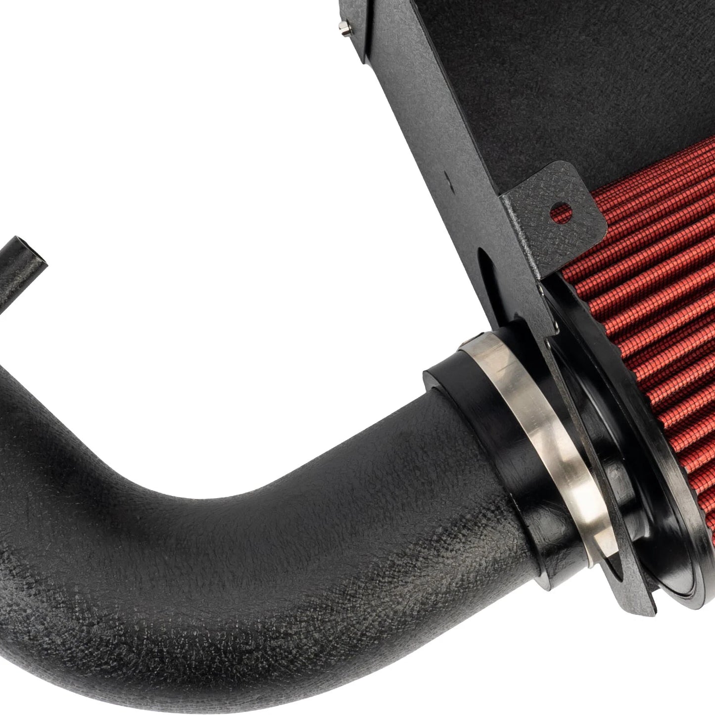 Cold Air Intake System with Red Filter for Jeep Wrangler (2007–2011)
