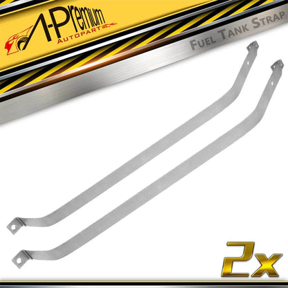 2X Fuel Tank Straps for Chevrolet Camaro (1974–1981)