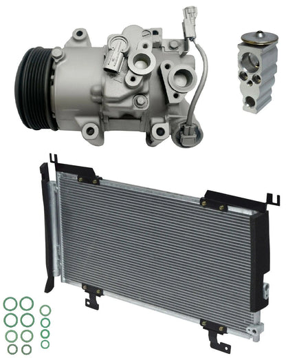 A C Compressor Kit With Condenser for Subaru Outback 2.5L (2017–2019)