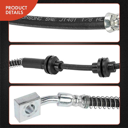 2X Front Brake Hydraulic Hose for Buick Cascada (2016–2017)