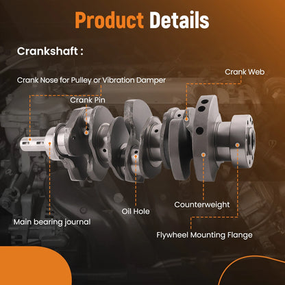 3.3L Crankshaft & Rod Main Bearings Kit for Hyundai Kia (2011–2016)