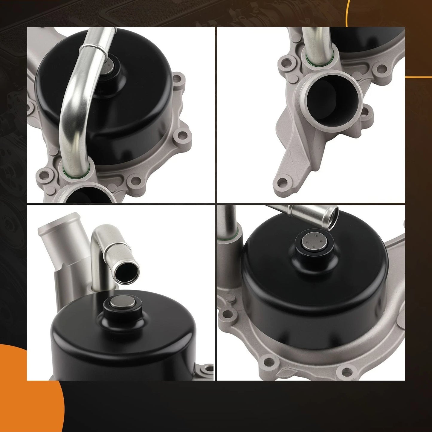 Engine Cooling Water Pump with Thermostat for Maserati Ghibli (2014–2022)