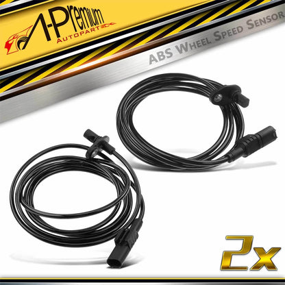 2X Rear ABS Wheel Speed Sensor for Mercedes-Benz Sprinter 2500 (2016–2017)