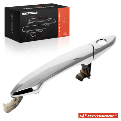 Chrome Exterior Door Handle with Keyhole for Chevrolet Spark (2016–2021)