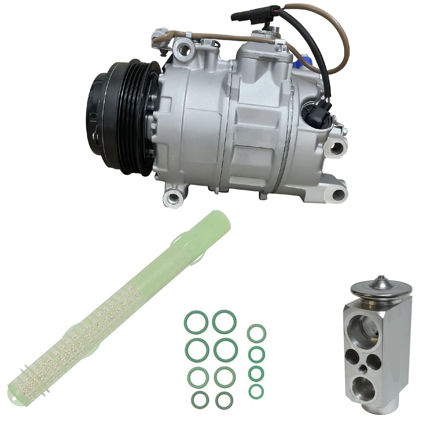 A/C Compressor Kit Heavy Duty for BMW X5 4.4L Turbo (2015–2016)