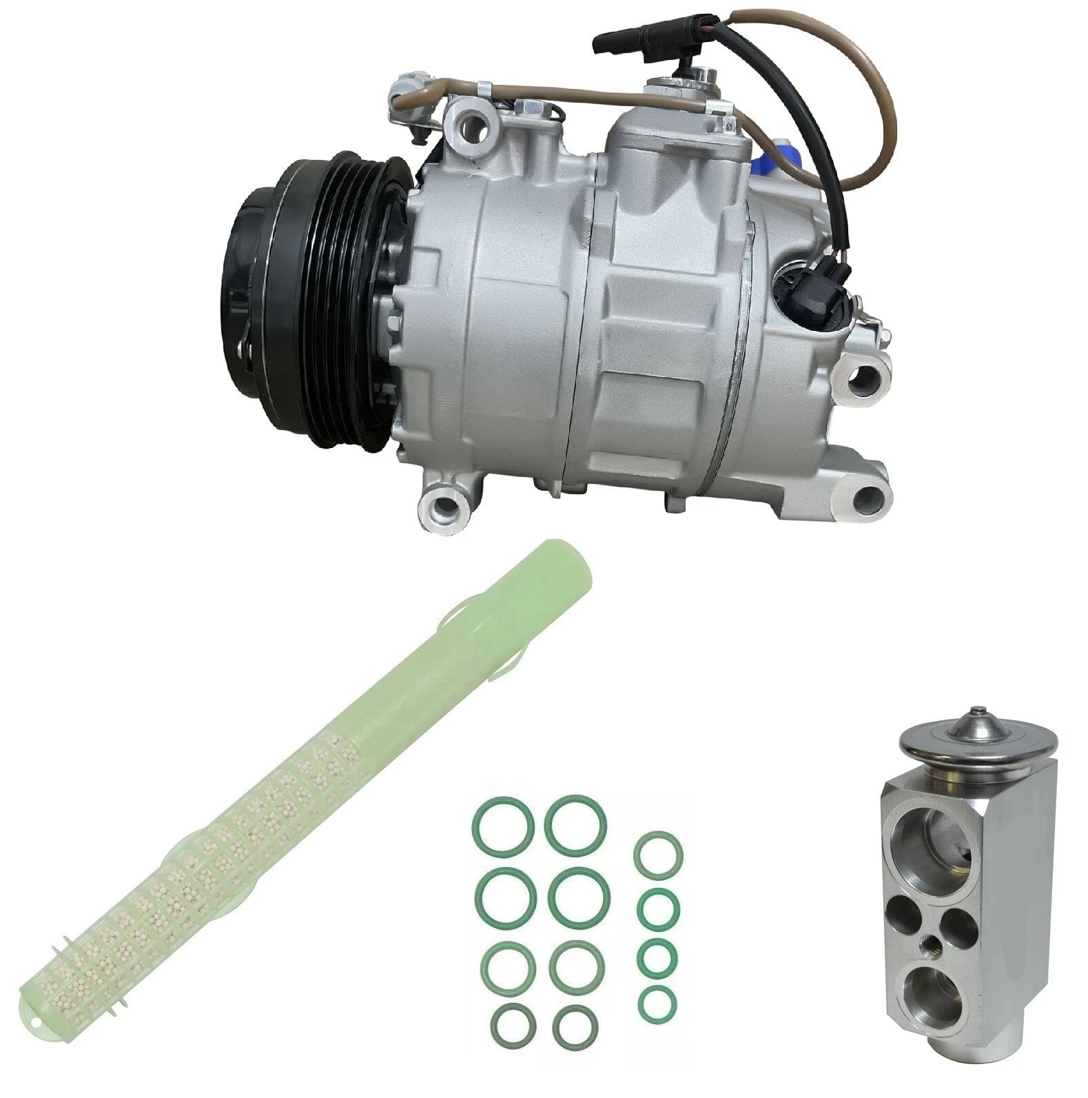 A/C Compressor Kit Heavy Duty for BMW X5 4.4L Turbo (2015–2016)