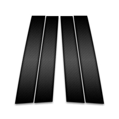 Carbon Fiber Pillar Post Covers 4pc for Oldsmobile Alero (1999–2004)