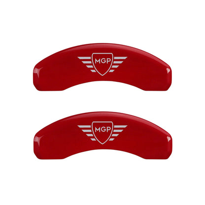 Caliper Covers Set of 4 Front Rear Red for Hyundai Ioniq 5 (2022–2024)