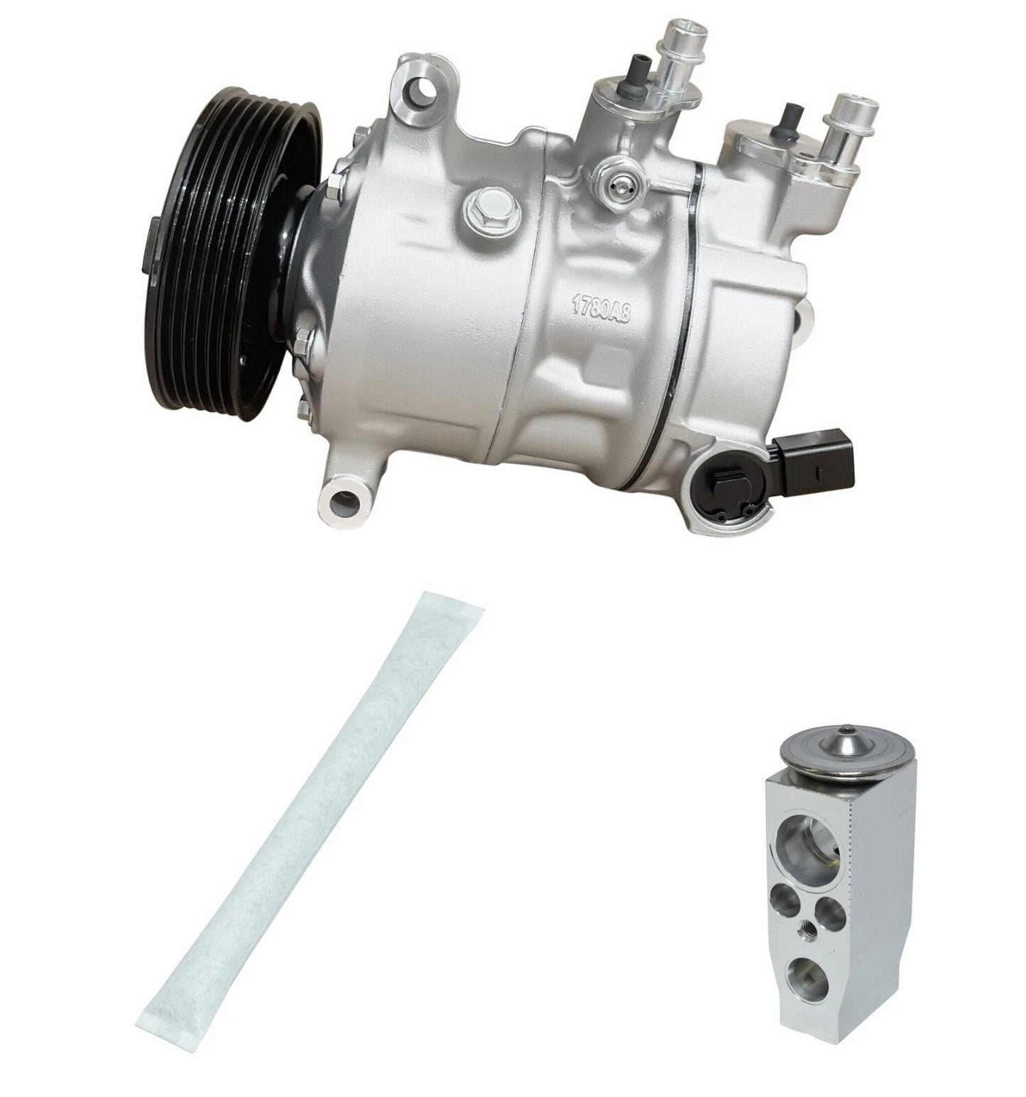 A/C Compressor Kit Replacement for Audi A3 1.4L 2.0L (2017–2017)