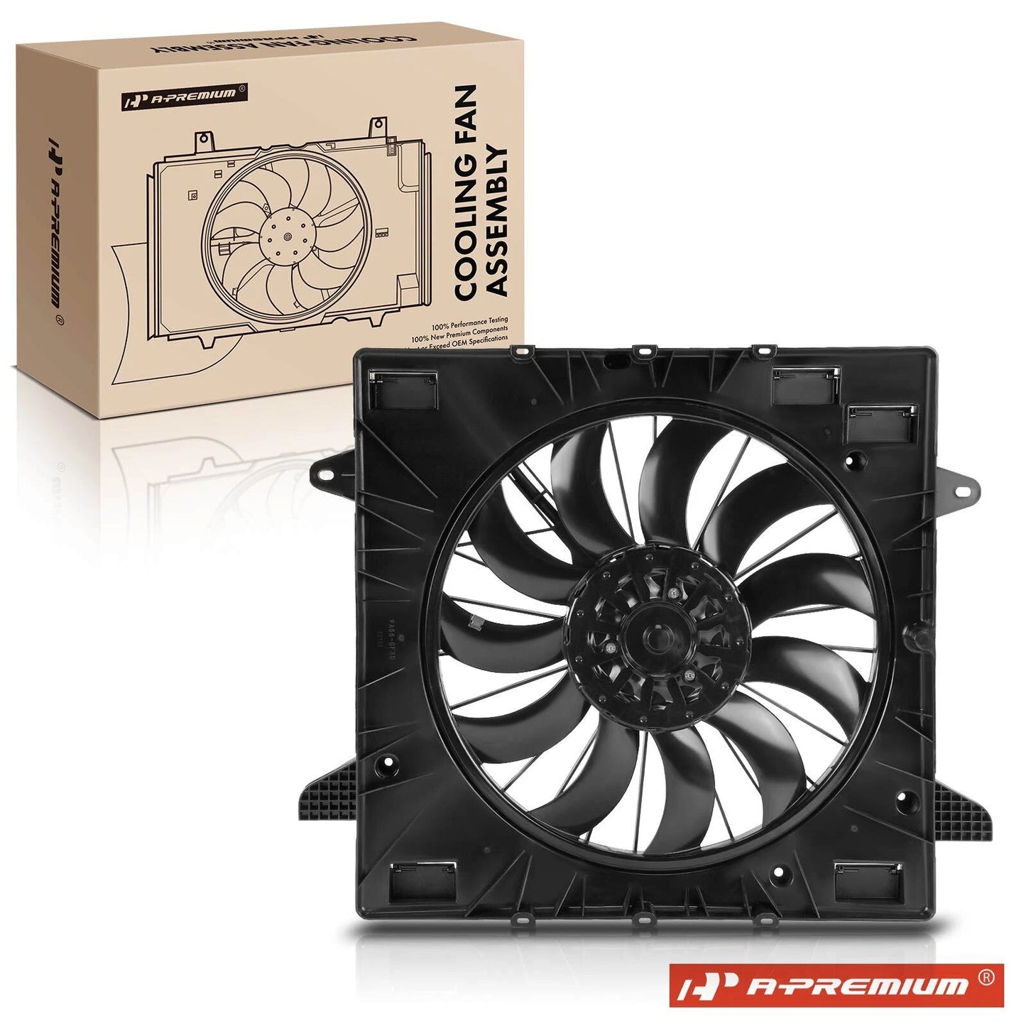 Cooling Fan Assembly with Brushless Motor for GMC Acadia (2017–2023)