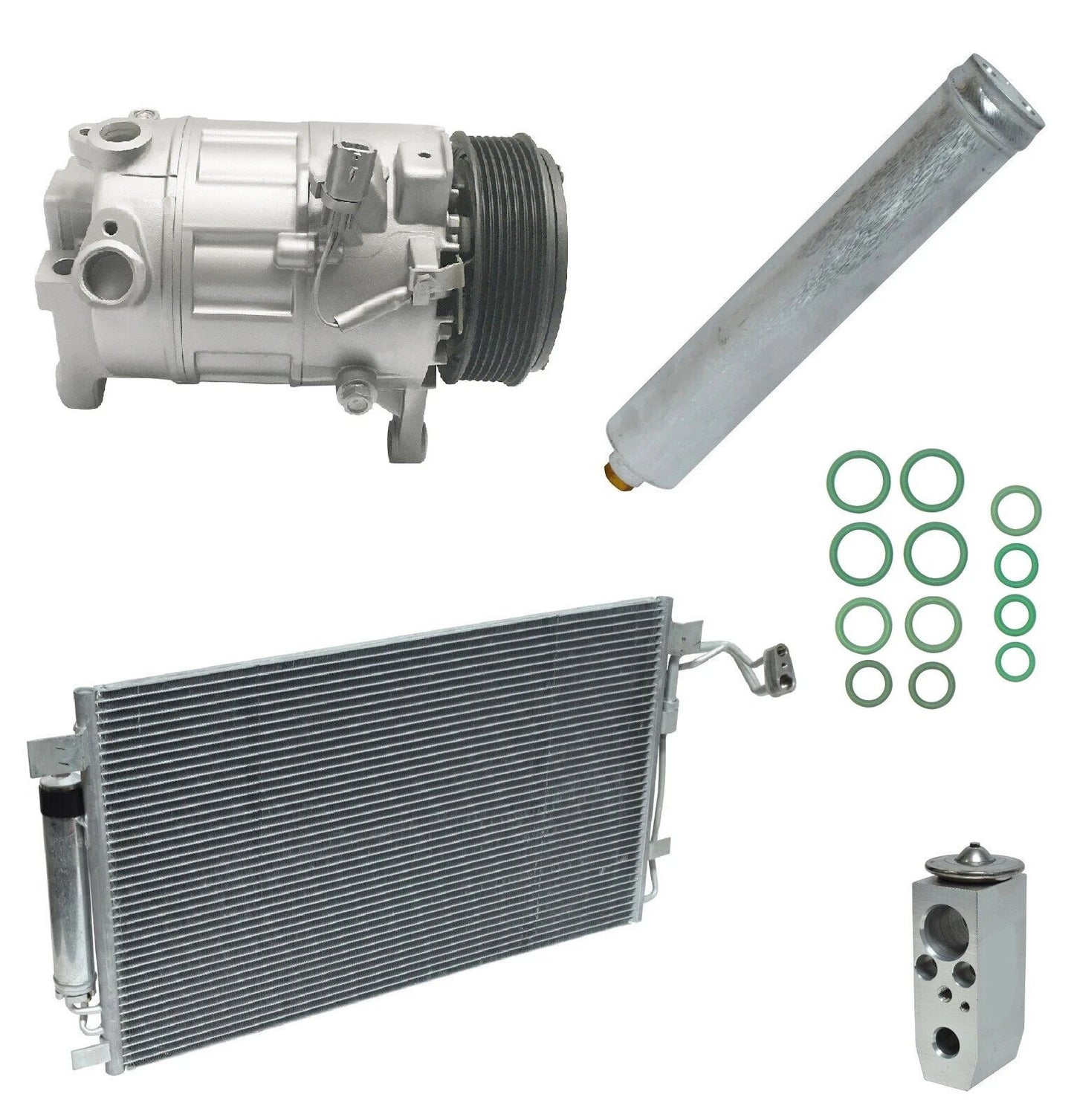 A/C Compressor Kit With Condenser for Nissan Altima 3.5L (2009–2012)
