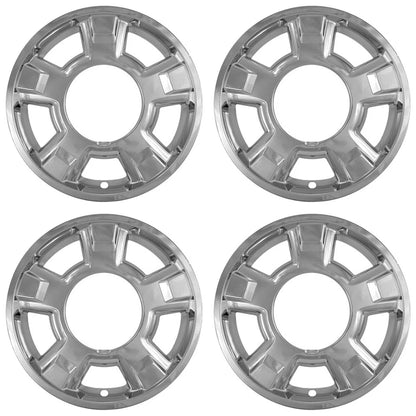 4 Chrome 17" Wheel Skins hubcaps Full Aluminum Covers for 2009-2014 Ford F150