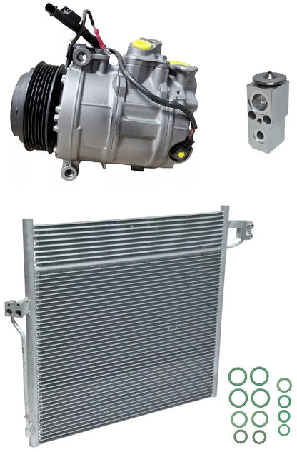 AC Compressor Kit with Condenser for Mercedes S550 4.7L (2016–2016)
