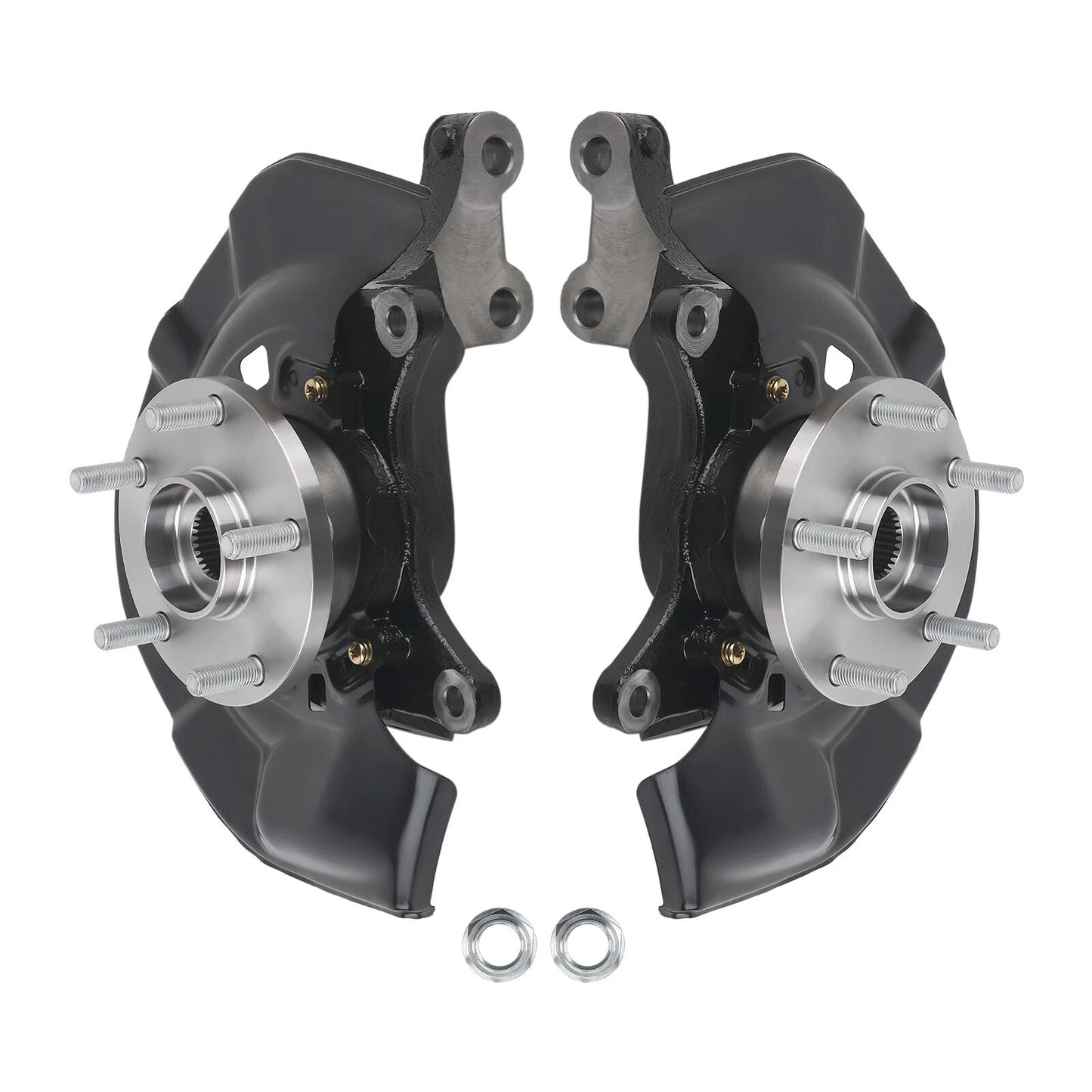 2x Front Wheel Hub Bearing Steering Knuckle Assembly for Toyota Sienna (2004–2010)