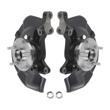 2x Front Wheel Hub Bearing Steering Knuckle Assembly for Toyota Sienna (2004–2010)