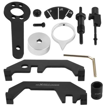 Camshaft Alignment Extractor Installer Tool Set for BMW N62/N62TU/N73 (12 pcs, 2005–2015)