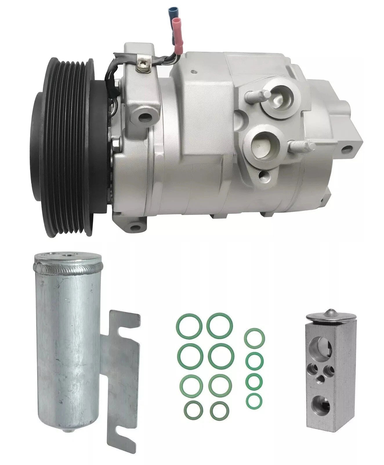 AC Compressor Kit Replacement for Chrysler Pacifica 3.5L V6 (2006–2008)