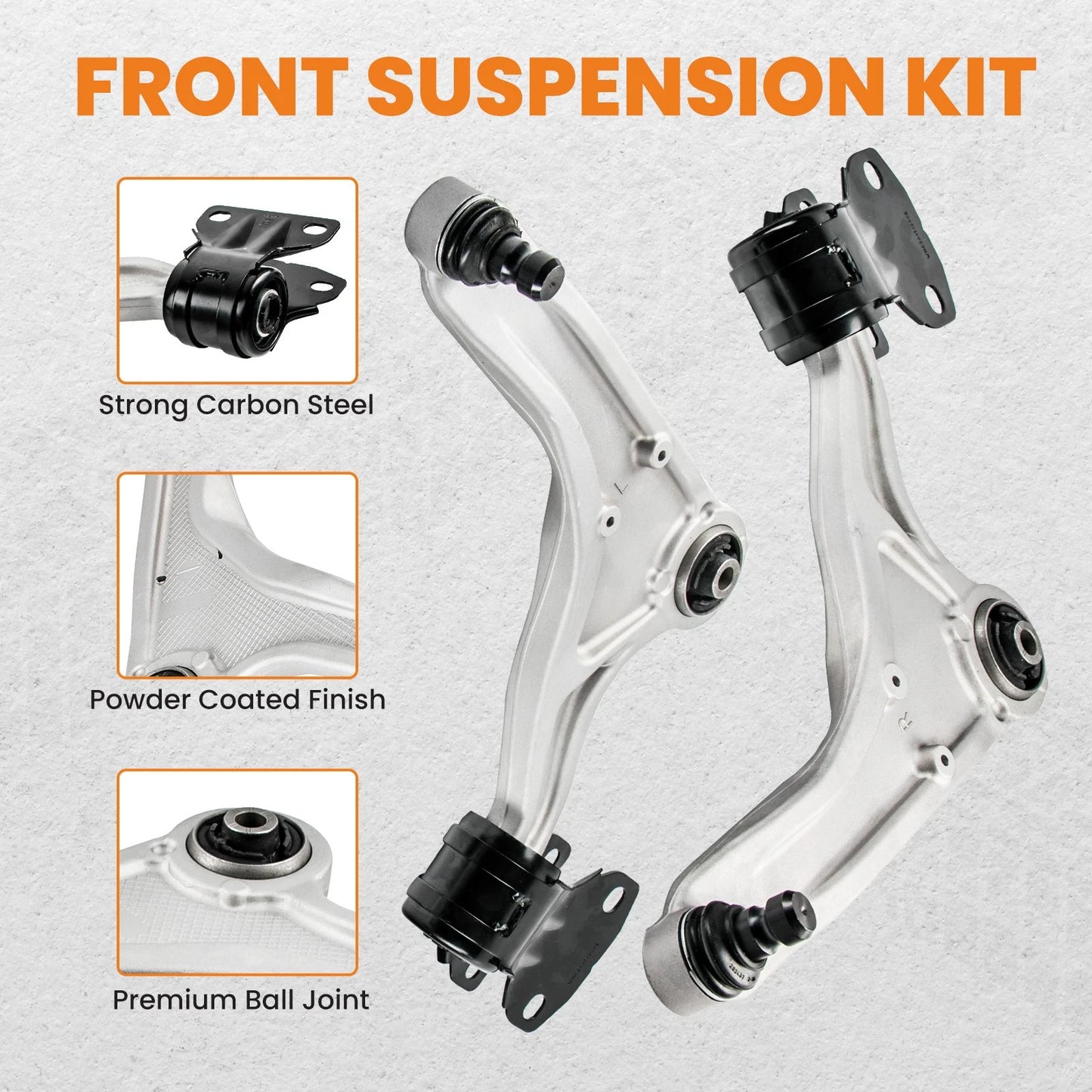 Front Lower Control Arm Sway Bar Link Kit for 2013–2018 Ford Fusion MKZ