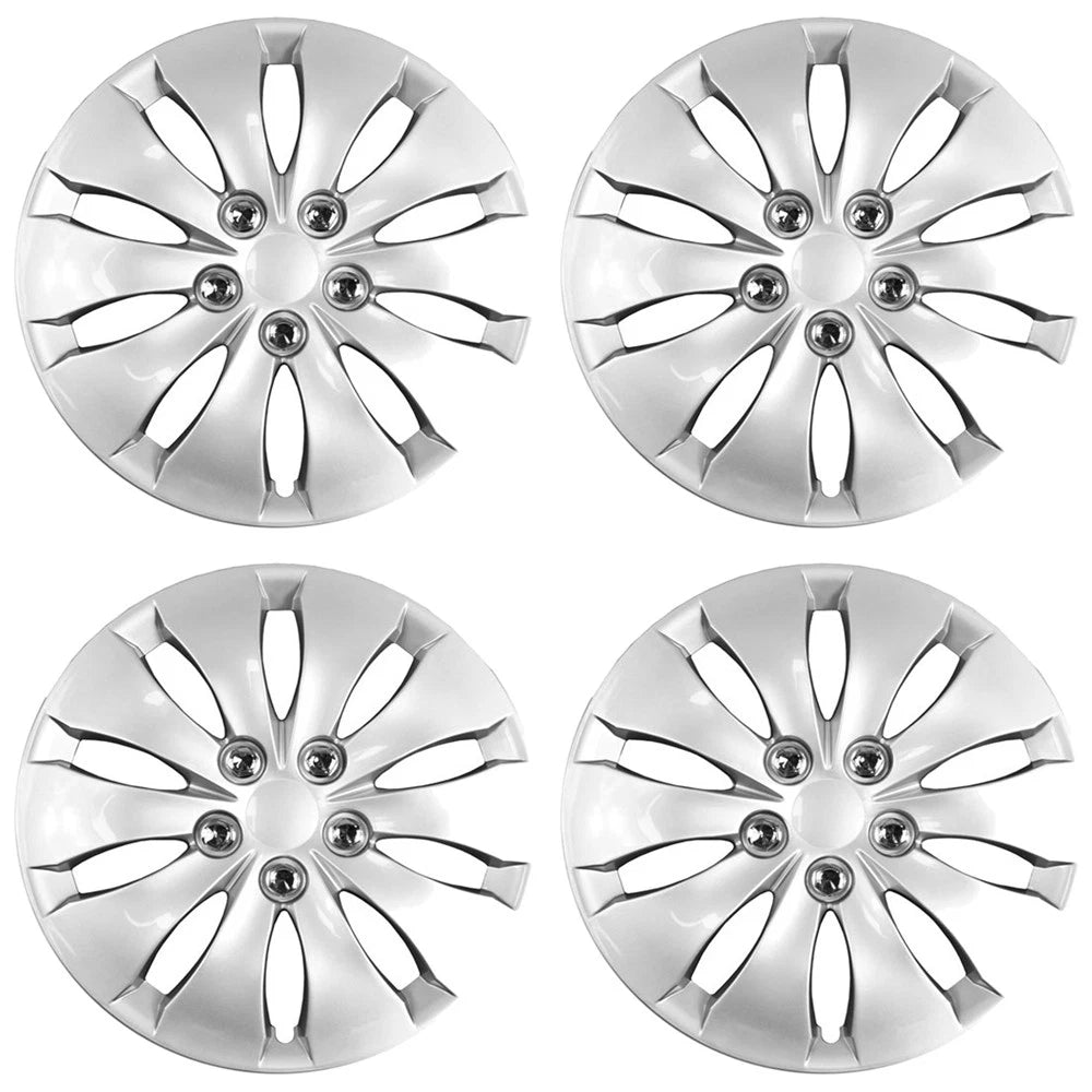 4 16" Hub Caps Full Wheel Covers Steel Rims R16 for Honda Accord LX 2008-2012