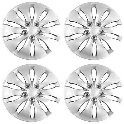 4 16" Hub Caps Full Wheel Covers Steel Rims R16 for Honda Accord LX 2008-2012