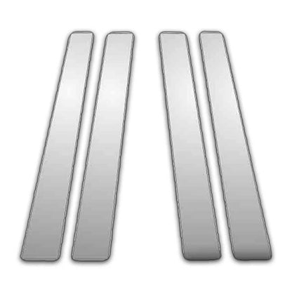 4Pc Chrome Pillar Post Covers Replacement for Toyota Sequoia (2001–2007)