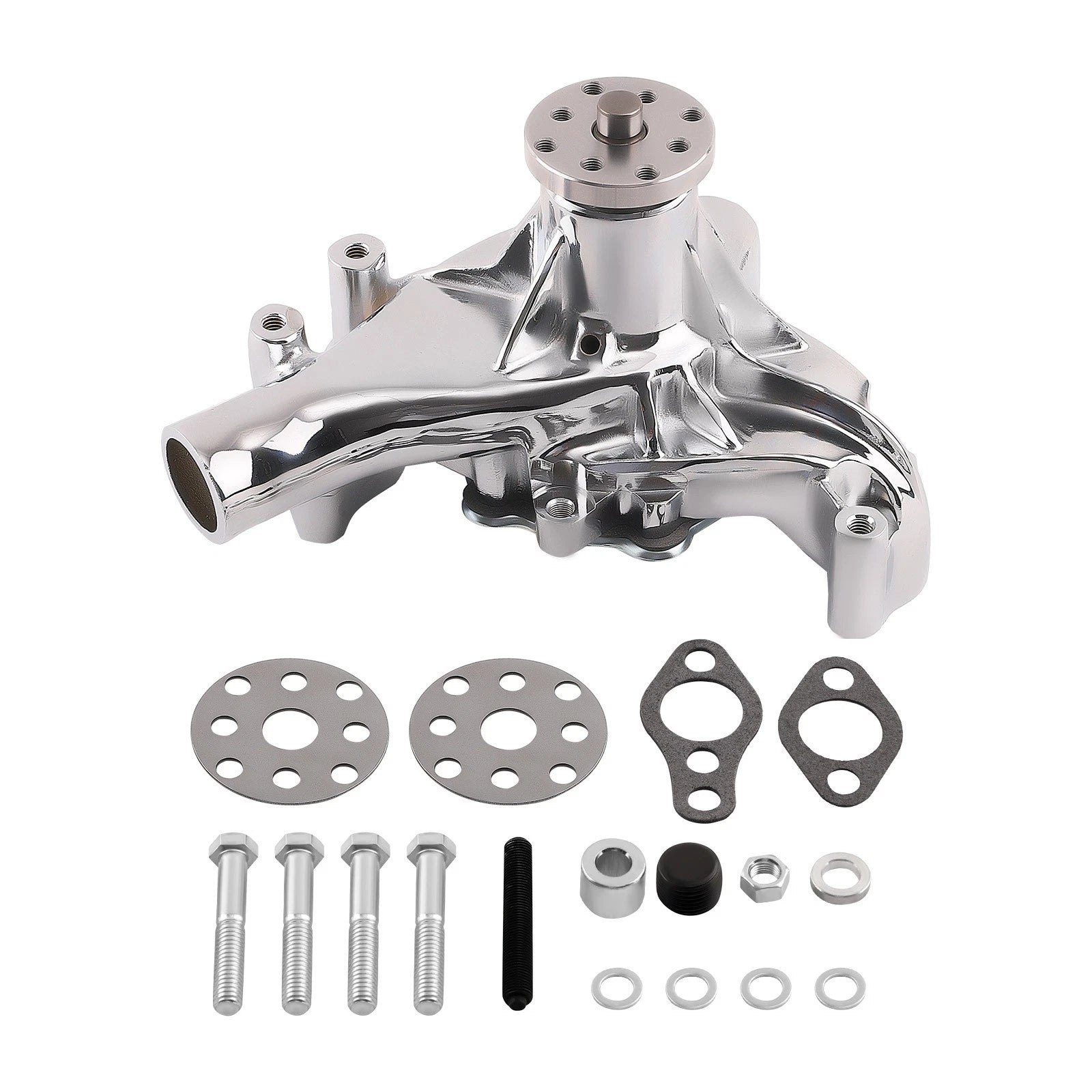 High Flow Water Pump Assembly for Chevrolet SBC 283 305 350 (1969–1987)