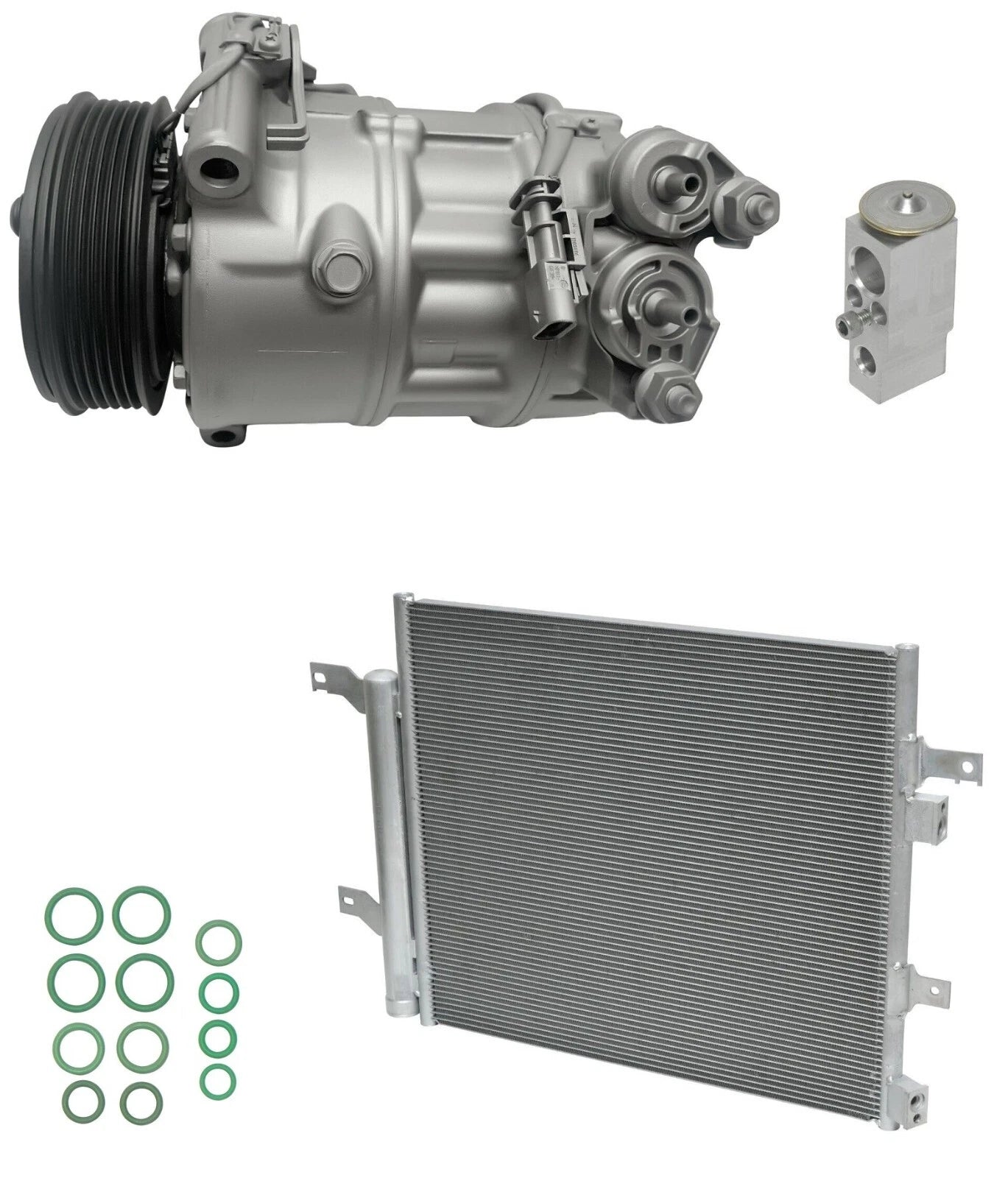 AC Compressor Kit With Condenser for Jaguar XFR-S 5.0L (2015–2016)