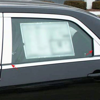 Luxury FX Chrome Pillar Post Trim 6pc Set for 2005-2008 Dodge Magnum