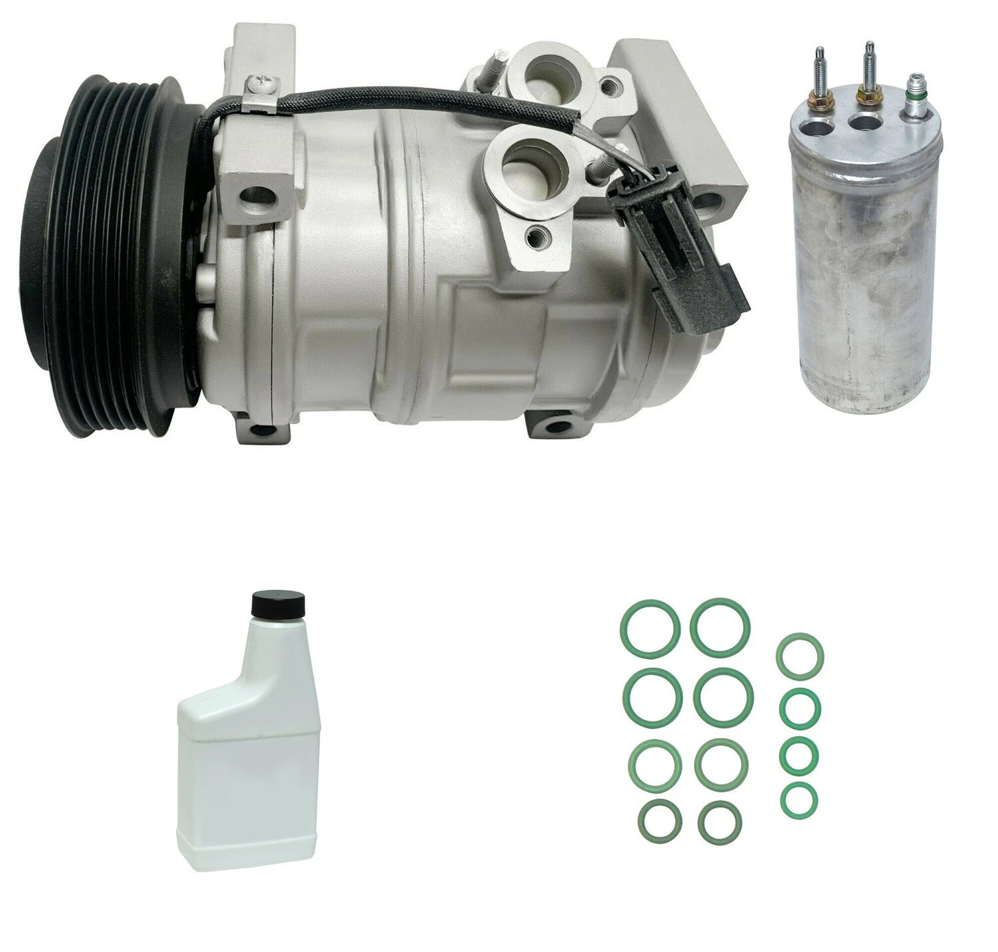 AC Compressor Kit Replacement for Jeep Liberty 2.8L (2005–2012)