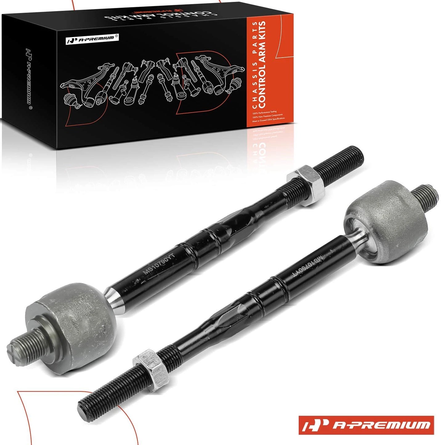 2X Front Inner Tie Rod Ends for Benz C300 C350 C63 AMG E300 (2015–2021)