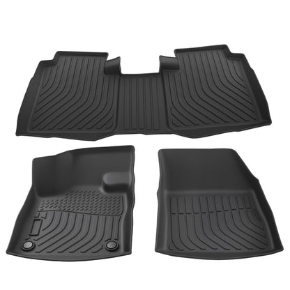 Black TPE Carpet Floor Mats for Lincoln Nautilus (2024–2025)