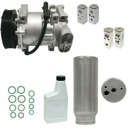 AC Compressor Kit Replacement with Rear for Toyota Highlander (2008–2013)