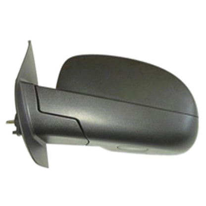 Black Textured Driver Side Manual Door Mirror Replacement for Toyota (2007–2016)