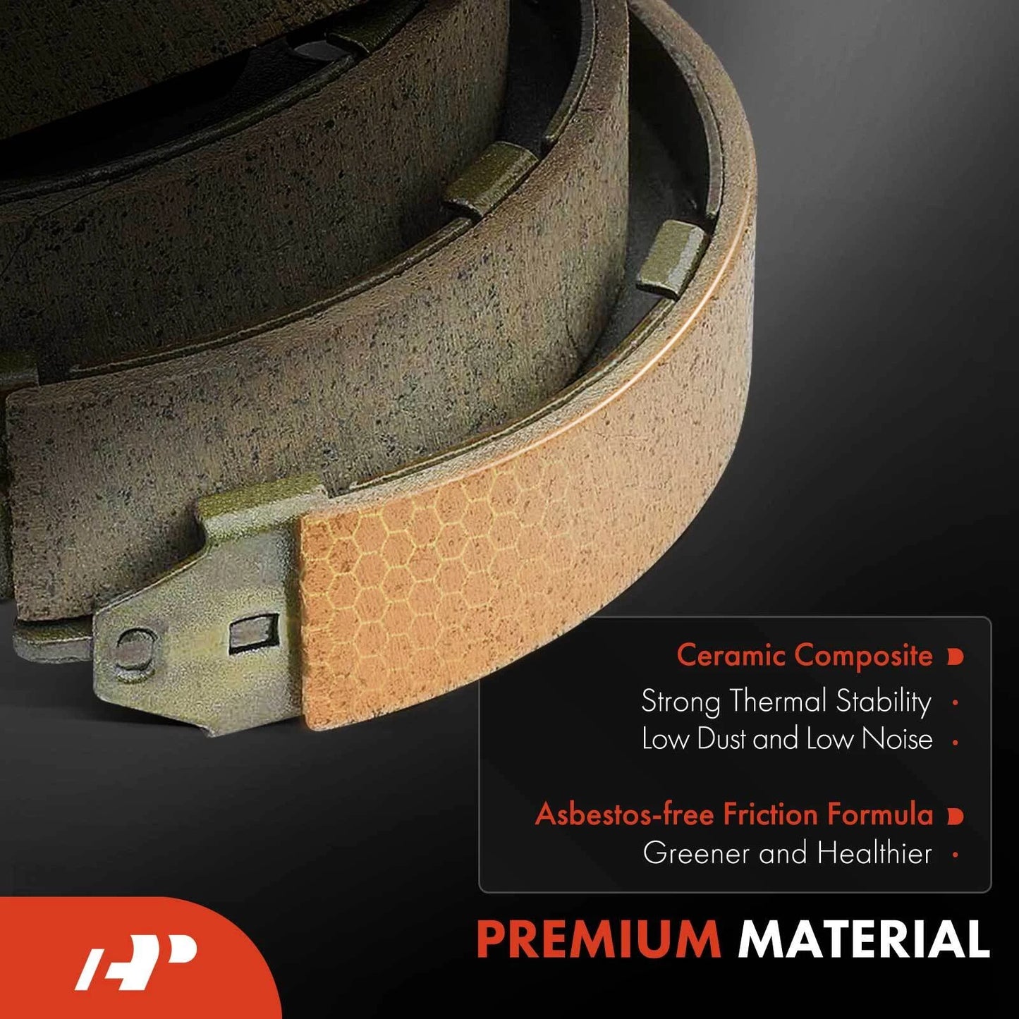 Ceramic Brake Shoes Set for Chevrolet Equinox, Saturn Vue