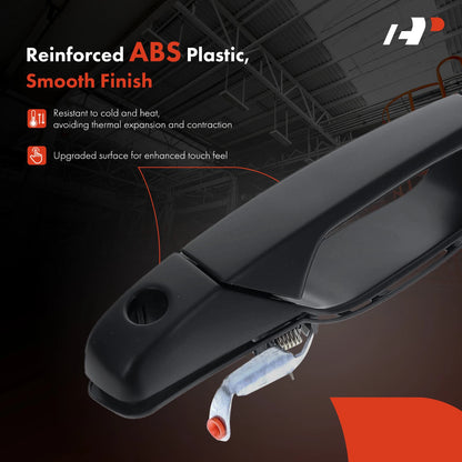 2X Front Exterior Door Handle for Chevrolet Silverado GMC Sierra (2007–2014)