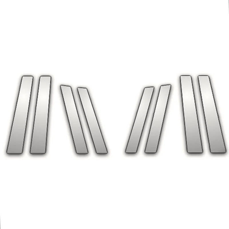 6Pc Chrome Pillar Post Covers Replacement for Honda Odyssey (2005–2010)
