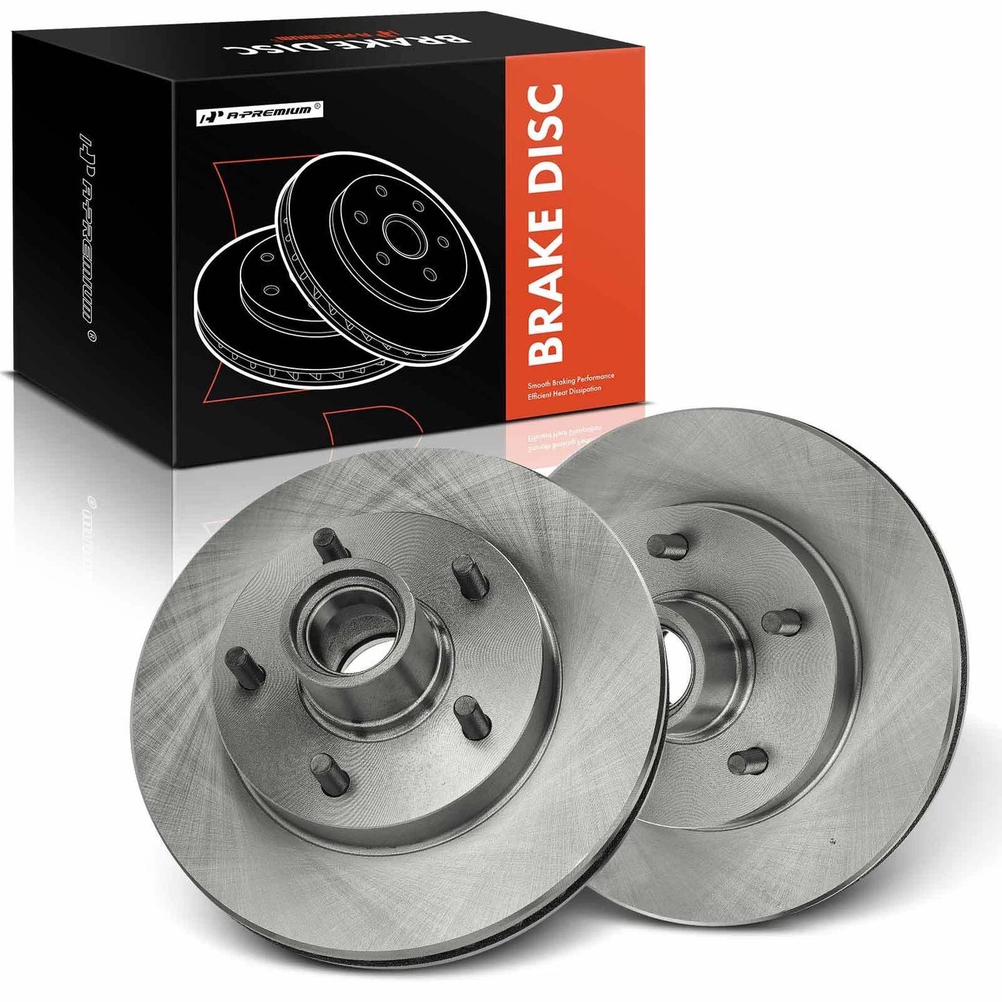 2Pcs Front Disc Brake Rotors for Chevy S10 Blazer GMC Jimmy (RWD)