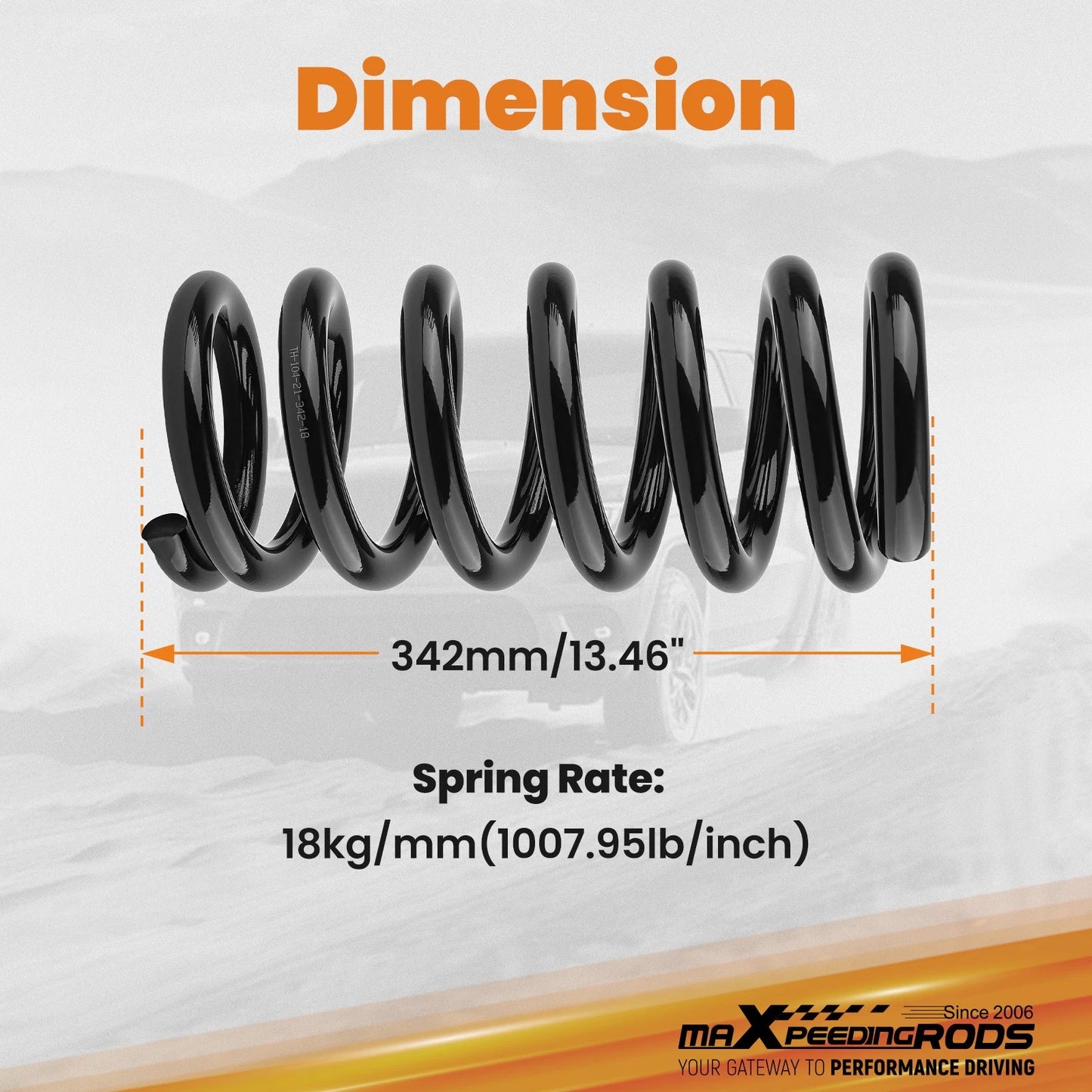 Front Suspension Drop Coils 2-3" for Chevrolet GMC C1500 (1988–1998)