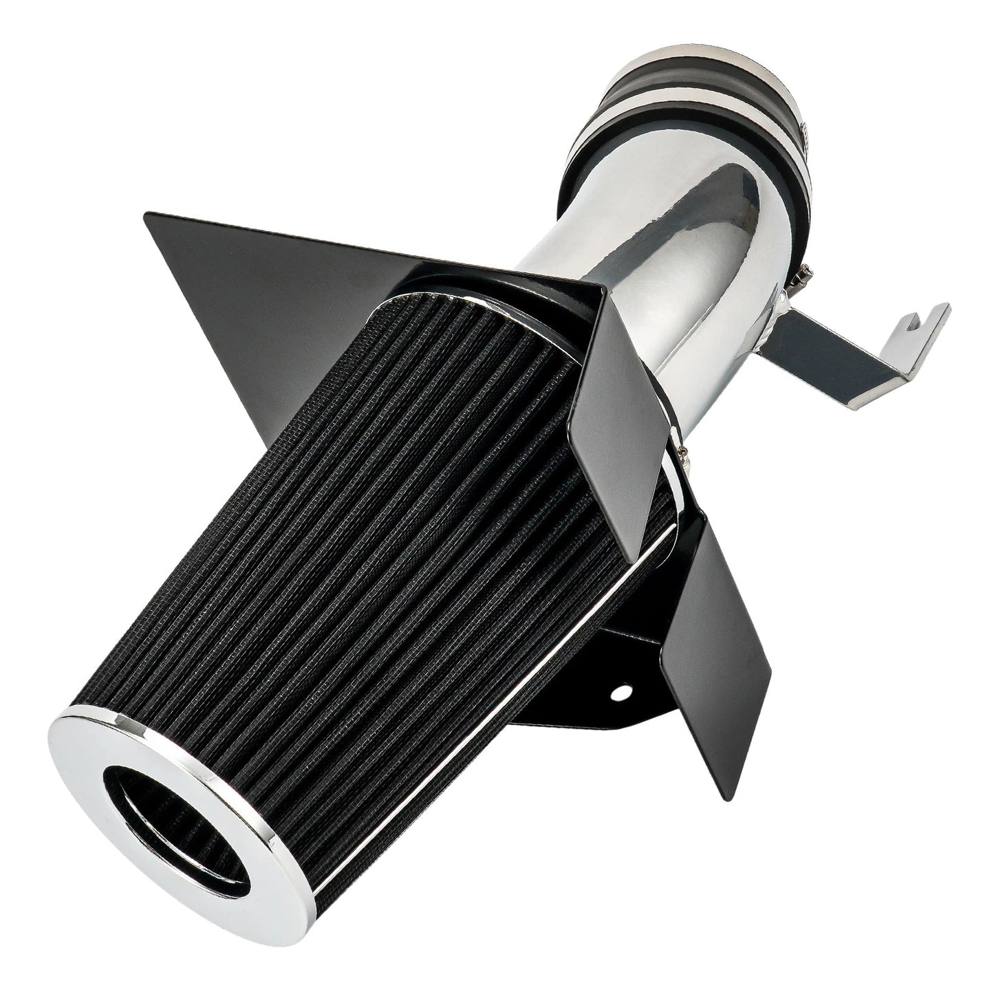 Cold Air Intake Kit for 97-98 Ford F-150 4.6L (4 in) + Black Filter