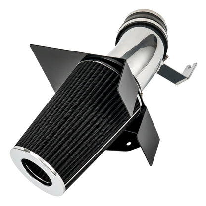 Cold Air Intake Kit for 97-98 Ford F-150 4.6L (4 in) + Black Filter