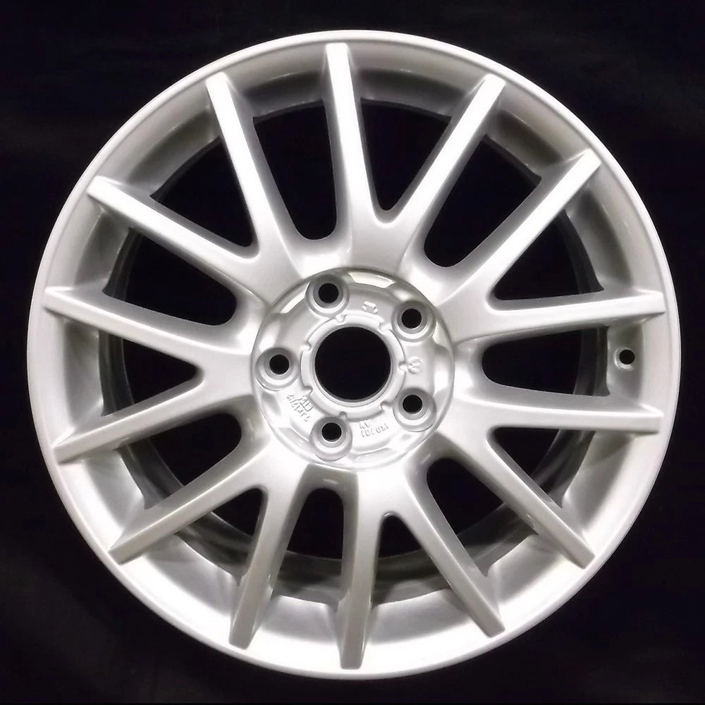 17x7 Factory Wheel 14 Spoke Fine Bright Silver Full Face for VW Golf (2006–2009)