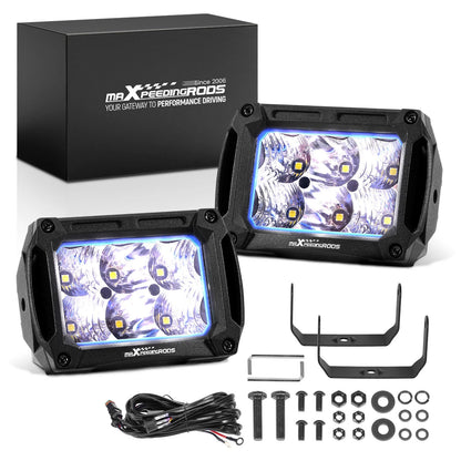 4.4 in 60W LED Driving Lights for Truck ATV (2010–2024)