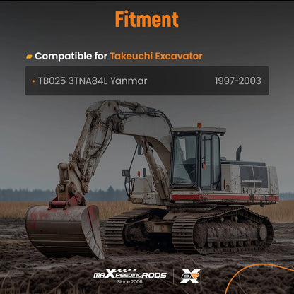 Bucket Teeth for Takeuchi TB025 Yanmar (1997–2003)