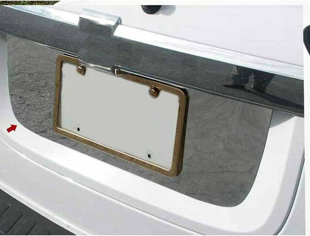 Luxury FX Chrome License Plate Bezel for 2005-2009 Chevy Equinox