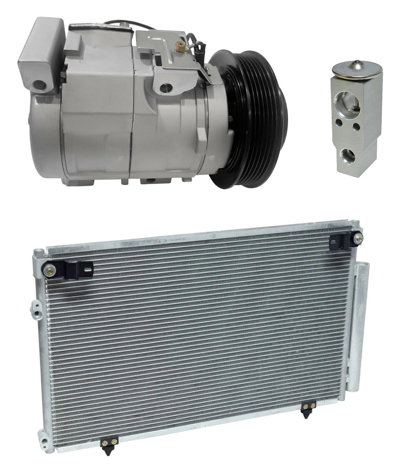 AC Compressor Kit With Condenser for Toyota Highlander 3.0L (2003–2007)