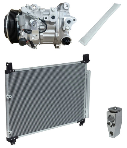 AC Compressor Kit With Condenser Replacement for Toyota Highlander (2018–2018)