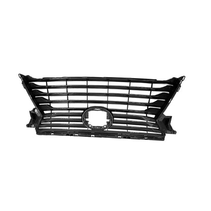 Front Upper Grille Replacement Gray Painted ABS Plastic for Volkswagen (2015–2021)