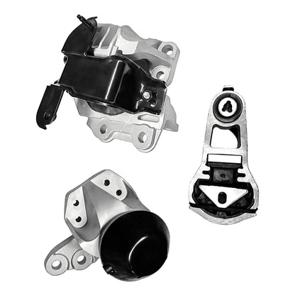 3x Motor Mount Kit for Ford Explorer V6 3.5L (2011–2015) Automatic
