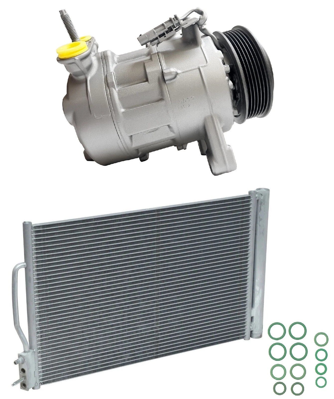 AC Compressor Kit With Condenser for Buick Regal Sportback 3.6L (2019–2019)