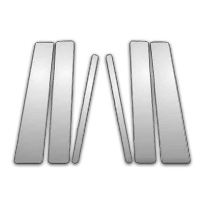 6Pc Chrome Pillar Post Covers Replacement for Nissan Maxima (2009–2015)